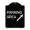 Signmission Parking Area Up Right Arrow Symbol Heavy-Gauge Aluminum Architectural Sign, 24" x 18", BS-1824-24613 A-DES-BS-1824-24613 - alternate 1
